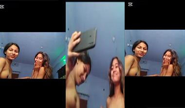 College Girl Lesbian Friends Enjoying Sex