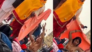 Desi Bhabhi Bath Outdoor Changing Dress Secretly Captured Xxx