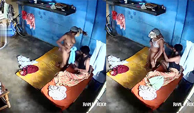 Dusky Tamil Wife Changing Clothes Captured In CCTV Viral Videos